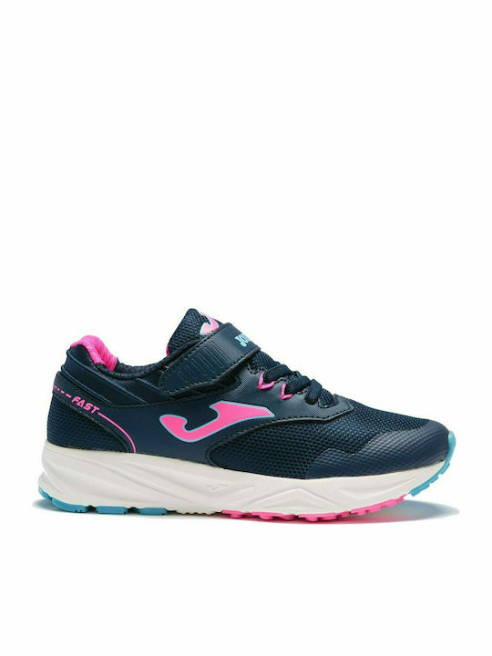 Joma Αθλητικά Παιδικά Παπούτσια Running Fast Jr Navy Μπλε