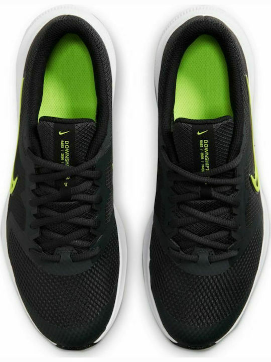 Downshifter Downshifter 11 Kids Sports Shoes Running with Laces Dark Smoke Grey / Volt / Black / White
