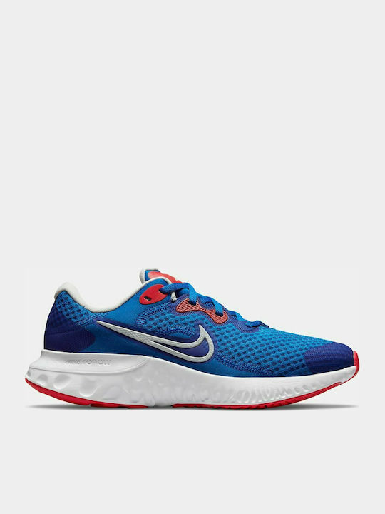 Renew Run 2 Kids Sports Shoes Running with Laces Blue