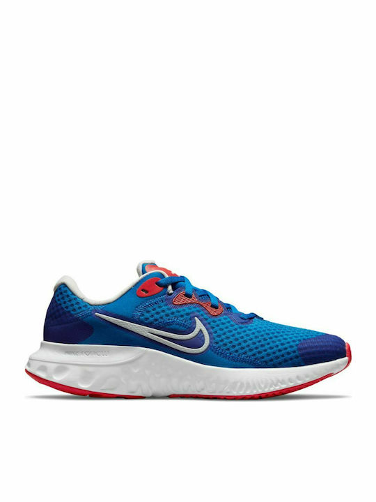 Renew Run 2 Kids Sports Shoes Running with Laces Blue