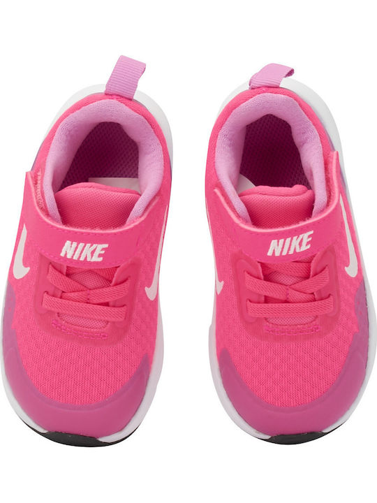 Wearallday Αθλητικά Παιδικά Παπούτσια Running με Σκρατς Ροζ