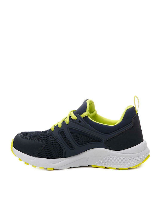 Breeze II Kids Sports Shoes Running with Laces Navy Blue