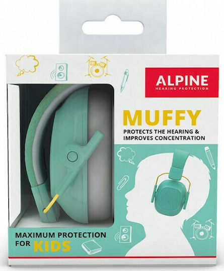 Alpine Muffy 2.0 Kids Earplugs Turquoise 111.82.352
