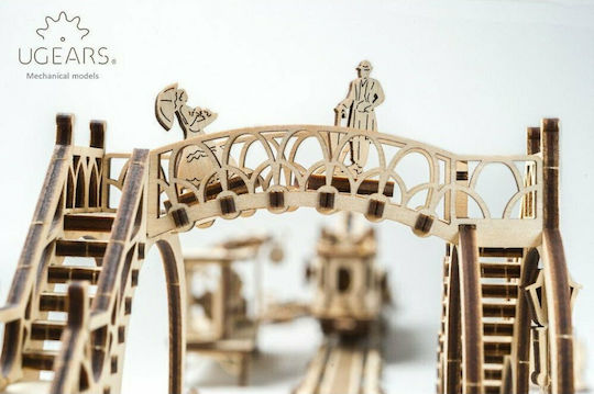 Ugears Παιχνίδι Κατασκευών Ξύλινo Tram Line