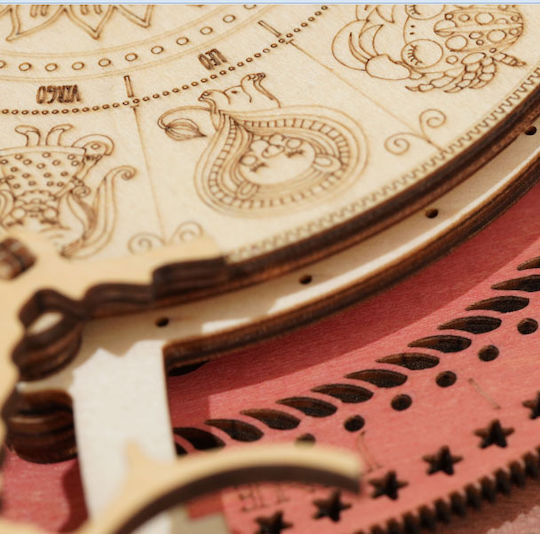 Robotime Παιχνίδι Κατασκευών Ξύλινo Time Engine Calendar για Παιδιά 14+ Ετών