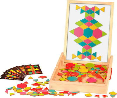 Fiesta Crafts Joc de construcție magnetic Magnetic Activity Box Patterns