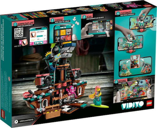 LEGO Vidiyo Punk Pirate Ship за 8+ Години