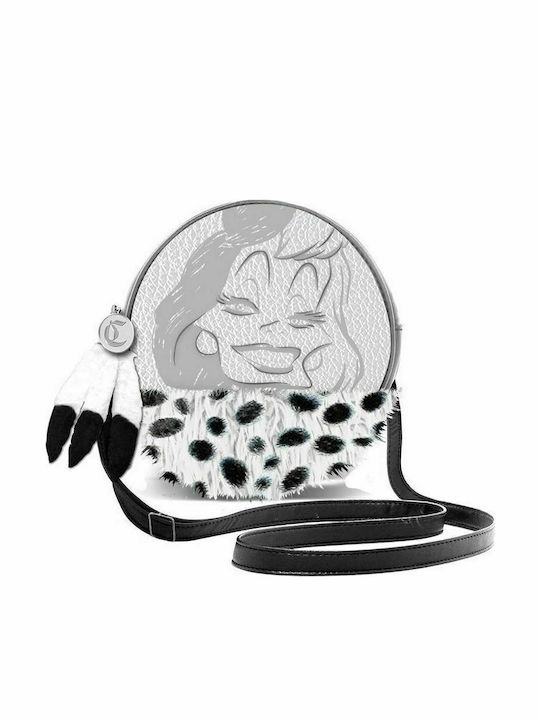 Karactermania Cruella De Vil Παιδική Τσάντα Ώμου Λευκή 19x6x6εκ. Karactermania Cruella De Vil Παιδική Τσάντα Ώμου Λευκή 19x6x6εκ.