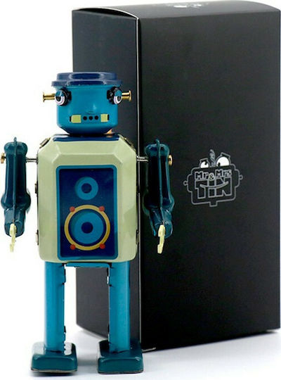 Mr & Mrs Tin Вятърна Игра Vinylbot Вятърно Робот За 5+ Години