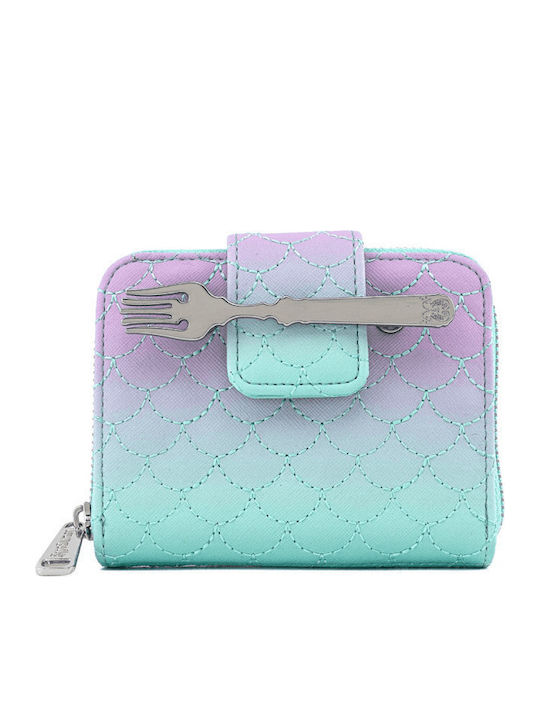 Loungefly Little Mermaid Ombre Παιδικό Πορτοφόλι Κερμάτων με Φερμουάρ Little Mermaid Ombre Scales Zip Around Loungefly Little Mermaid Ombre Παιδικό Πορτοφόλι Κερμάτων με Φερμουάρ Little Mermaid Ombre Scales Zip Around