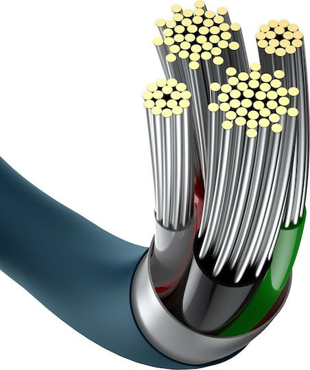 Baseus Superior USB to Lightning Cable Μπλε 1m (CALYS-A03)