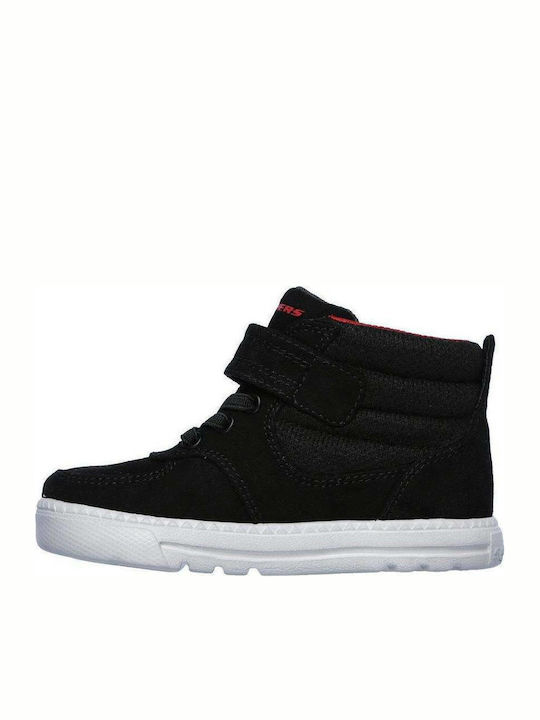 COZY Kids Boots with Velcro Black