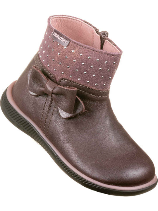 Pablosky Kids Boots with Zipper Pink