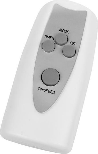 Tristar Pedestal Fan 45W with a 40cm Fan Diameter Remote Control White