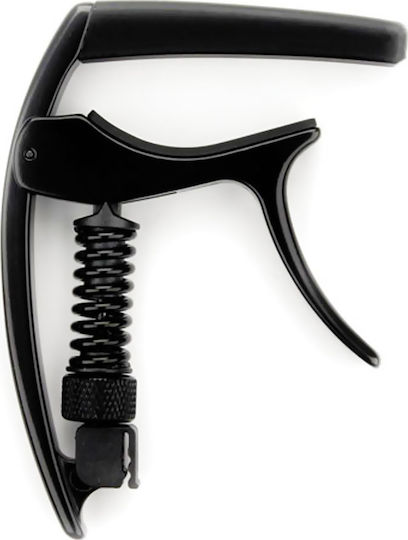 Daddario Metallic Trigger Capo for Electric Guitar Tri-Action Capo Black