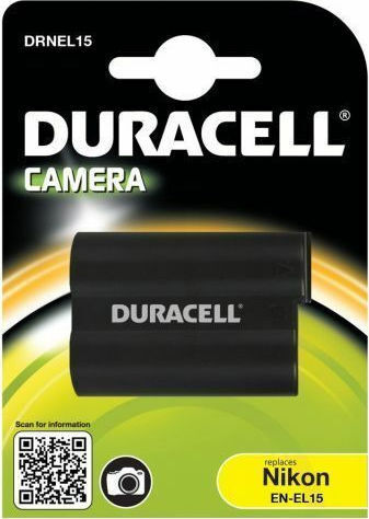 Duracell Μπαταρία Φωτογραφικής Μηχανής DRNEL3 EN-EL3 Ιόντων-Λιθίου (Li-ion) 1600mAh Συμβατή με Nikon