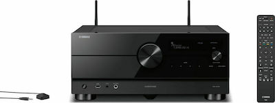 Yamaha RX-A6A Home Cinema Radio Amplifier 4K/8K with HDR and Dolby Atmos 9.2 Channels 150W/8Ω 200W/6Ω Black