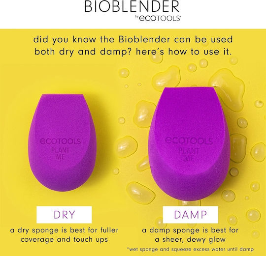 EcoTools Σετ με Σφουγγαράκια Μακιγιάζ για Foundation Bioblender 2τμχ