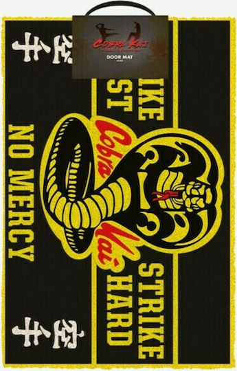 Pyramid International Πατάκι Εισόδου από Κοκοφοίνικα Cobra Kai No Mercy Μαύρο / Κίτρινο 40x60εκ. GP85688 Μαύρο / Κίτρινο Pyramid International Πατάκι Εισόδου από Κοκοφοίνικα Cobra Kai No Mercy Μαύρο / Κίτρινο 40x60εκ. GP85688 Μαύρο / Κίτρινο
