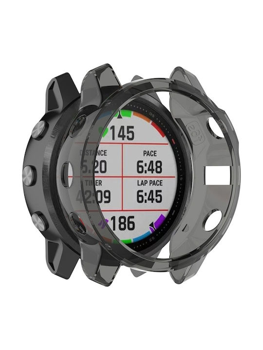 Θήκη Σιλικόνης σε Μαύρο χρώμα για Garmin Fenix 6S/6S Pro