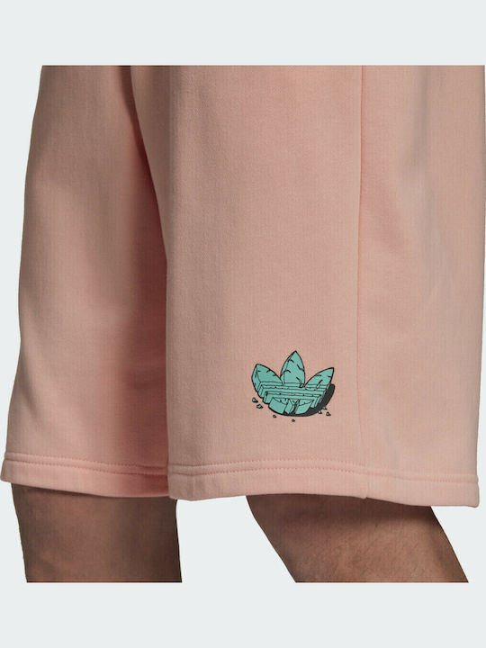 Funny Dino Sportliche Herrenshorts Rosa