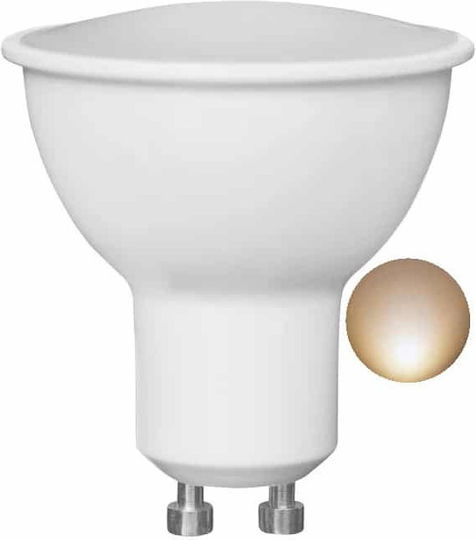 Elmark Λάμπα LED 6W για Ντουί GU10 και Σχήμα MR16 Φυσικό Λευκό 480lm