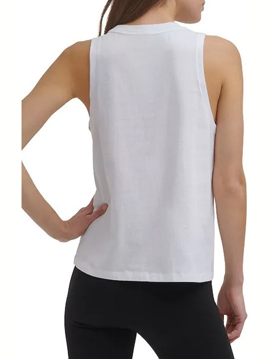 DKNY Logo Μπλούζα Λευκή