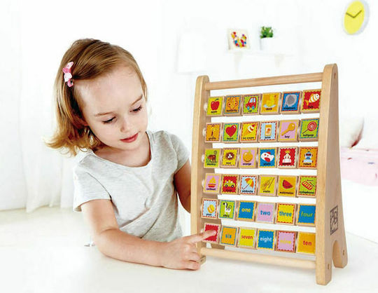 Hape Alphabet Abacus Abac pentru 3+ ani Ani