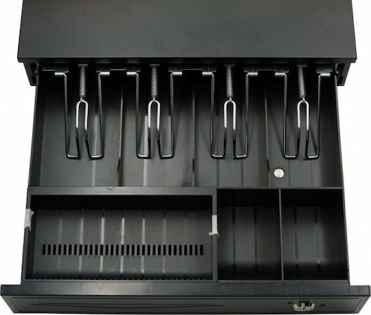 Cash Drawer with 8 Coin Slots and 2 Slots for Bills 37x33x8cm TY-ST335