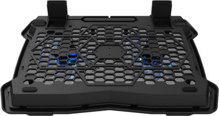 Canyon HubLED Cooling Pad for Laptop up to 15.6" with 2 Fans and Lighting