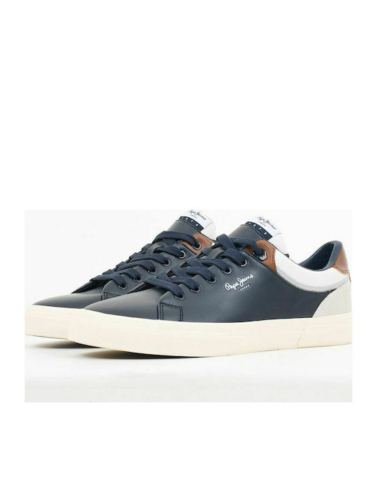 Pepe Jeans Kenton Class Ανδρικά Sneakers Navy Μπλε