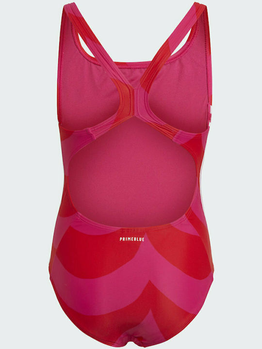 adidas Mm La Suit Παιδικό Μαγιό Ολόσωμο Φούξια