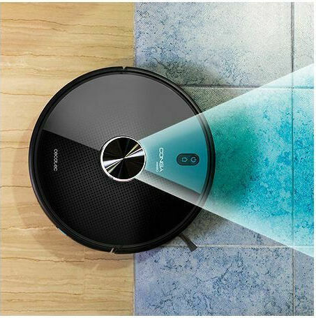Cecotec Conga 4690 Ultra Aspirator Robot Cu Cartografiere Laser Și Putere De Aspirație 2700Pa Negru