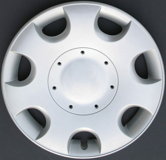 Farad Auto Radkappen Set mit Marke VW 4Stück 16" Silber