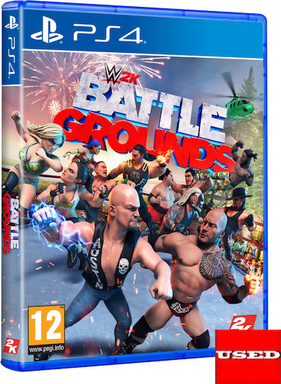 WWE 2K Battlegrounds PS4 Game (Used)