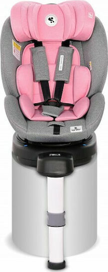 Lorelli Proxima Детско Столче за Кола i-Размер с Isofix Pink & Grey 0-25 кг