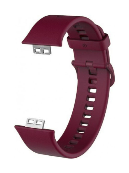 Λουράκι Σιλικόνης Wine Red (Huawei Watch Fit)