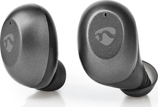 Nedis HPBT5056GY In-ear Bluetooth Handsfree Earphones with Charging Case Gray