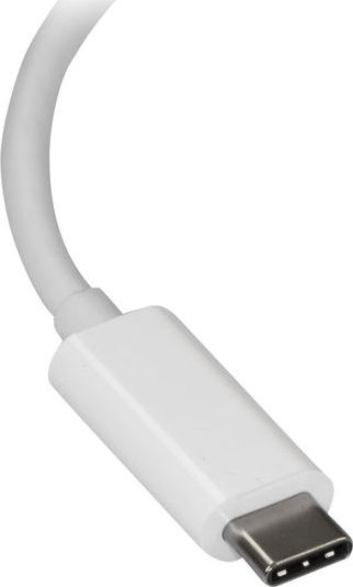 StarTech USB-C Docking Station με PD Ethernet Λευκό (DKT30CDVPD)