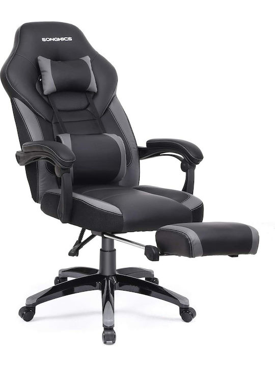 Songmics OBG77BG Δερματίνης Black/Grey