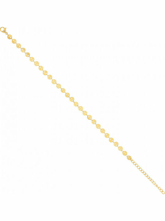 Visetti Bracelet Chain made of Steel Gold Plated