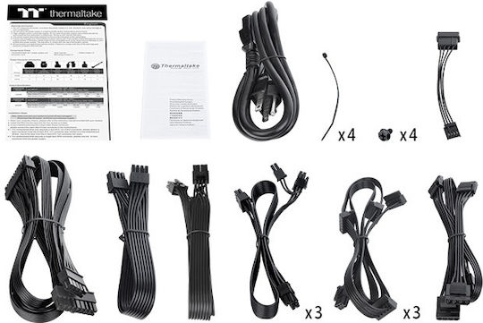 Thermaltake ToughPower GF1 1000W Black Computer Power Supply Full Modular 80 Plus Gold