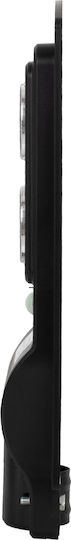 GloboStar Ηλιακό Φωτιστικό Δρόμου 100W 8000lm Ψυχρό Λευκό 6000K με Αισθητήρα Κίνησης και Φωτοκύτταρο IP65