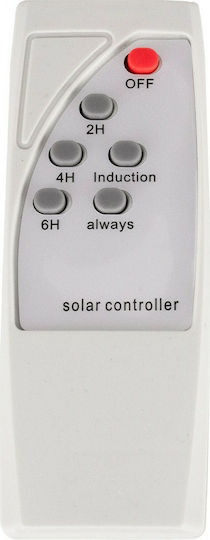 GloboStar Street Solar Light 150W 12000lm Cold White 6000K with Motion Sensor, Photocell and Remote Control IP65
