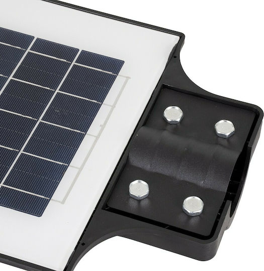 GloboStar Street Solar Light 150W 12000lm Cold White 6000K with Motion Sensor, Photocell and Remote Control IP65