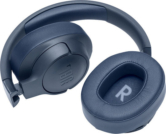 JBL Tune 760NC Wireless / Wired Over Ear Headphones with 35 hours of Operation and Quick Charge Blue