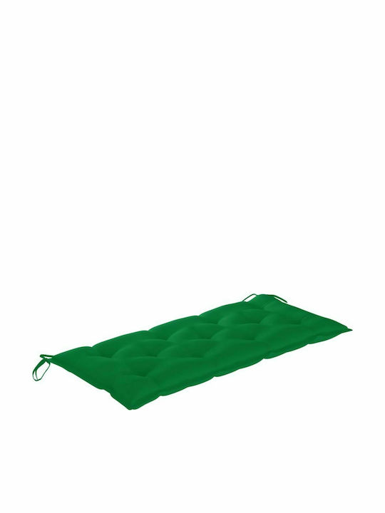 Bancă Exterior Bambus cu Perne 120x55x90cm