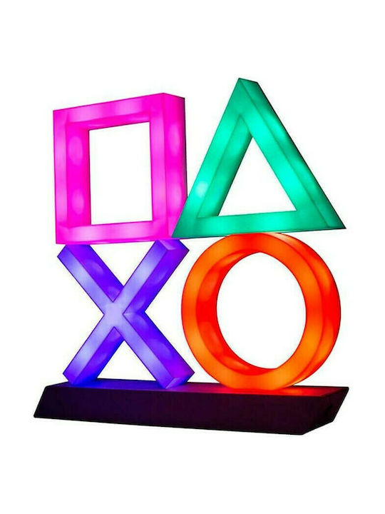 Παιδικό Διακοσμητικό Φωτιστικό Light Icons Πολύχρωμο 30x10cm