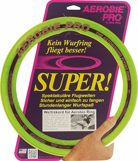 Aerobie Pro Ring Frisbee with Diameter 33 cm (Various Designs/Colours)