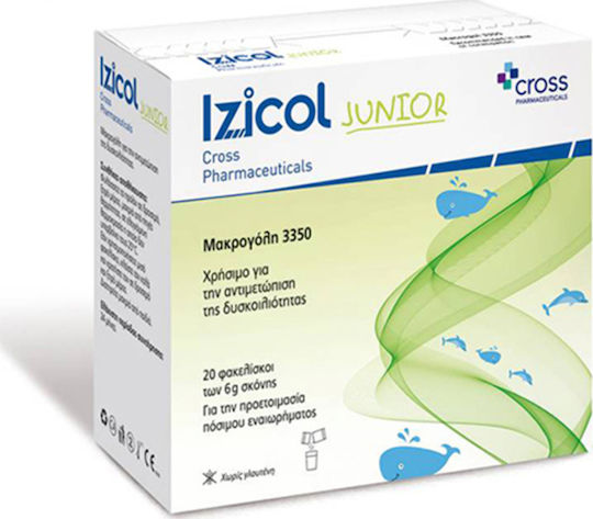 Cross Pharmaceuticals Izicol Junior 20 x 6gr